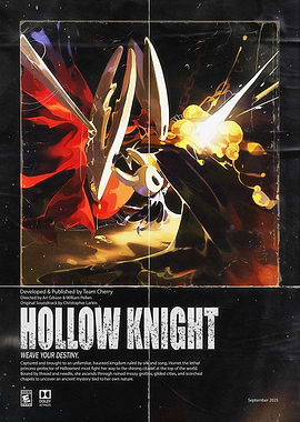 Hollow Knight Silksong Fan Poster