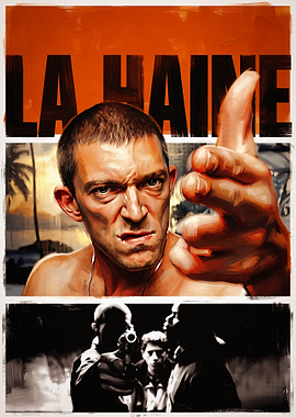 La Haine Movie Poster Art