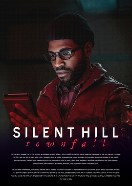 Silent Hill Townfall Simon Ordell Poster