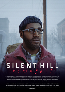 Silent Hill Townfall Simon Ordell Poster