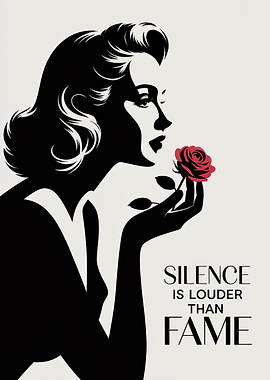 Silence Is Louder Than Fame Poster