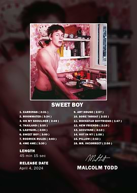 Malcolm Todd Sweet Boy Album Cover
