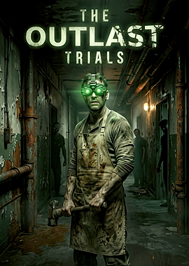 The Outlast Trials Horror Game Poster