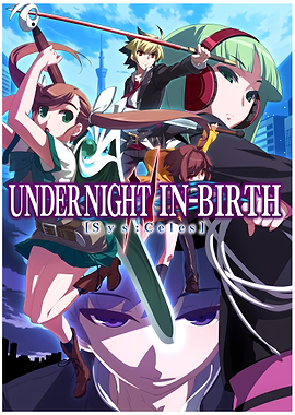 Under Night In-Birth Sys:Celes Key Art
