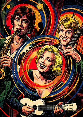 Some Like It Hot Pop Art