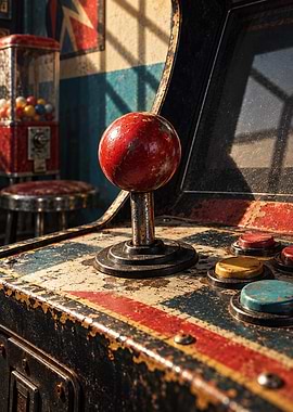 Vintage Arcade Control Hardware