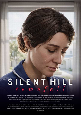 Silent Hill Townfall Zoe Poster