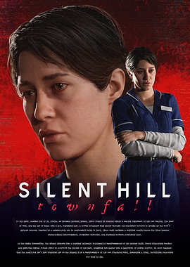 Silent Hill Townfall Zoe Poster