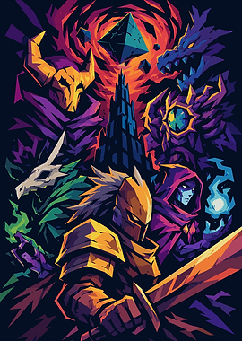 Pixel Art Fantasy RPG Heroes