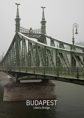 Liberty Bridge in Budapest