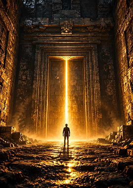 Maze Runner Ancient Temple Portal