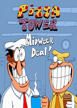 Pizza Tower Midweek Deal Promotional Art