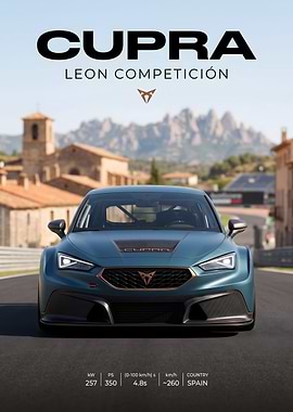 Cupra Leon Competición Racing Car