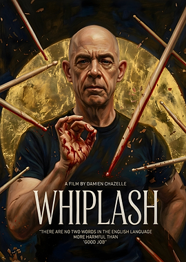 Whiplash Movie Poster Art