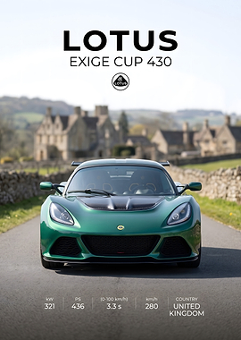Lotus Exige Cup 430 Sports Car