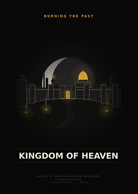 Kingdom of Heaven Minimalist Movie Poster
