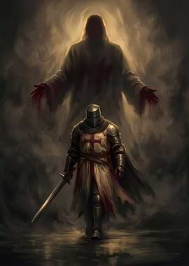 Templar Knight with Divine Presence