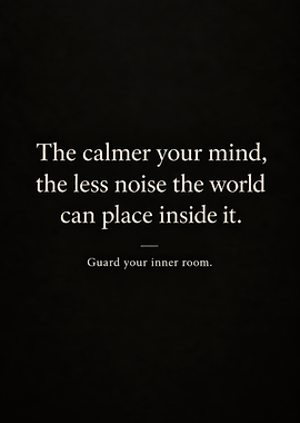 Inspirational Quote Minimalist Poster