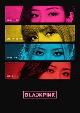 Blackpink Members Close-up Poster