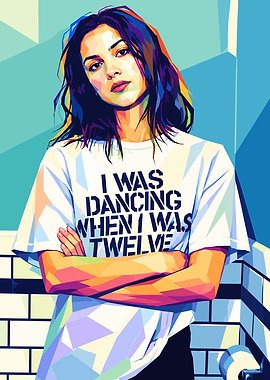 Olivia Rodrigo Pop Art Portrait