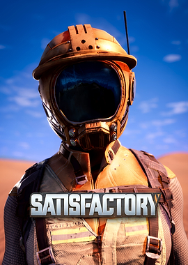 Satisfactory Game Pioneer Character Portrait