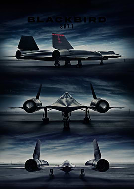 SR-71 Blackbird Poster