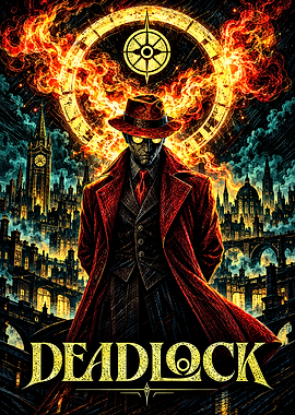 Deadlock Noir Fantasy Poster