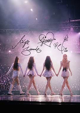 BLACKPINK Stage Performance with Signatures