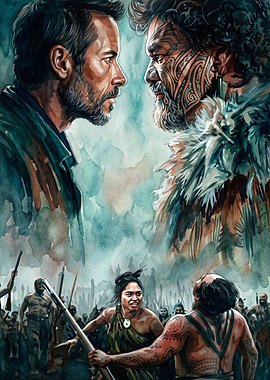Warrior Clash Tribal Battle Art