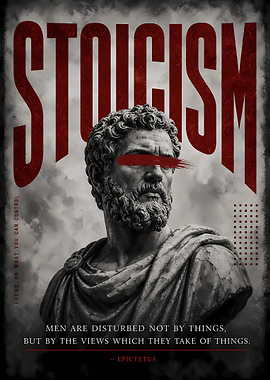 Stoicism Ancient Philosophy Poster