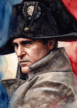 Emperor General Watercolor Art