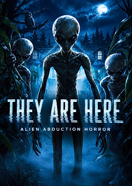 They Are Here Alien Horror Poster