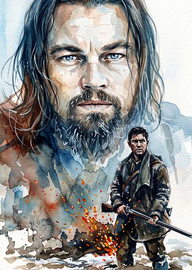 Frontier Survivor Watercolor Art