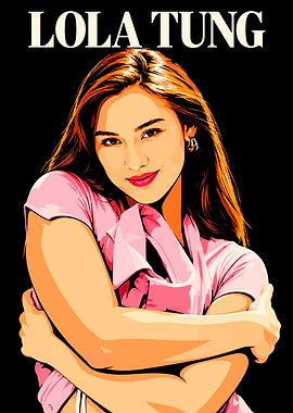 Lola Tung Pop Art Portrait