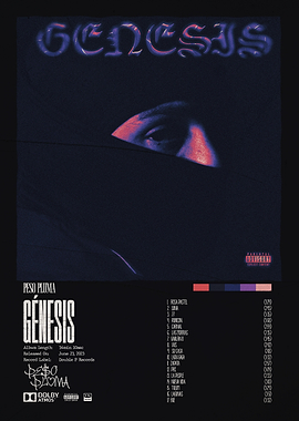 Peso Pluma Genesis Album Cover Art