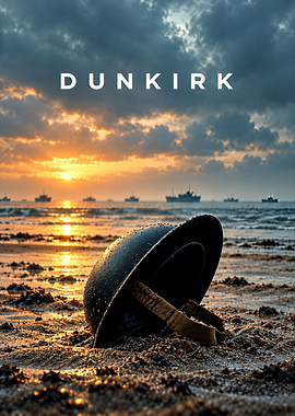 Dunkirk Movie Poster Helmet
