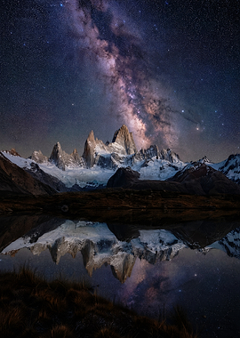 Milky Way over Fitz Roy