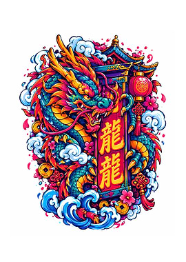 Vibrant Dragon