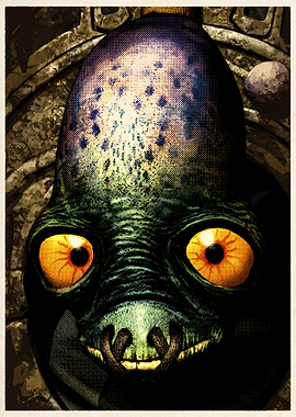 Abe from Oddworld Portrait