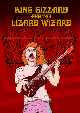 King Gizzard and the Lizard Wizard Poster