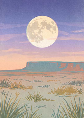 Moonlit Mesa