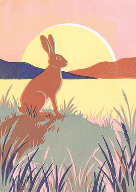 Hare at Dawn