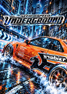 Need for Speed Underground Game Poster