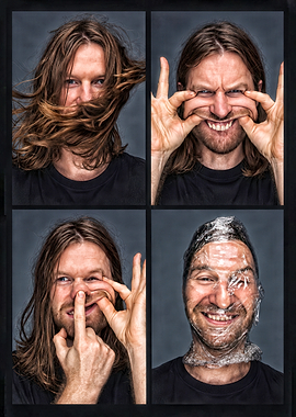 Aphex Twin Richard D. James Collage