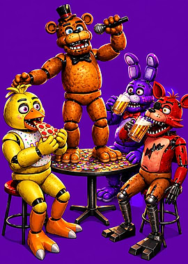 Five Nights at Freddy's Party Scene
