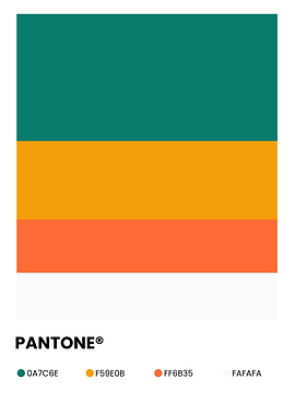 Pantone Color Palette Graphic