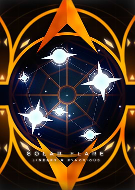 Solar Flare by Linear2 & Rynoxious Poster