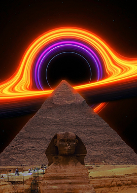 Black Hole Over Great Pyramid
