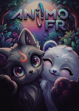 Animmofr Cute Animal Friends Illustration