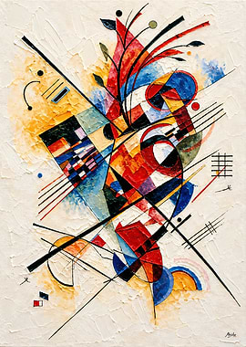 Where Color Takes Root | Botanical Geometric Abstract